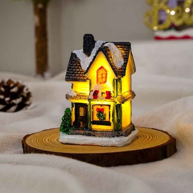 Christmaslove™- Weihnachtshäuschen mit LED-Beleuchtung